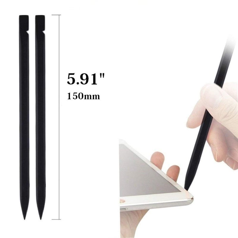 fixinus Set Of 50 Universal Black Stick Spudger Opening Pry Tool Kit for iPhone Smart Phone iPad Tablets Macbook Laptop Games Repair 5.91" - Image 2